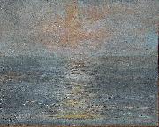 unknow artist Sunset at sea oil painting reproduction